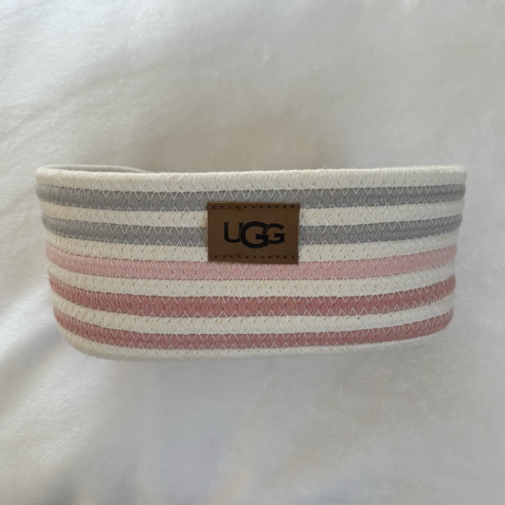UGG Lena Striped Rope Basket